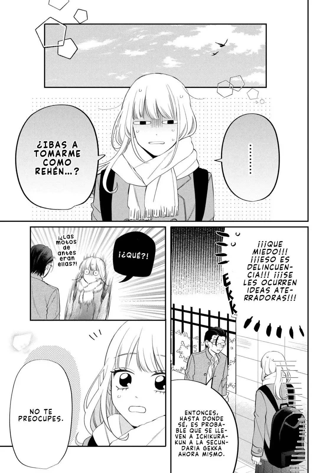 Megane, Tokidoki, Yankee-kun Capitulo 36: Momose y Kusunoki-kun página 22