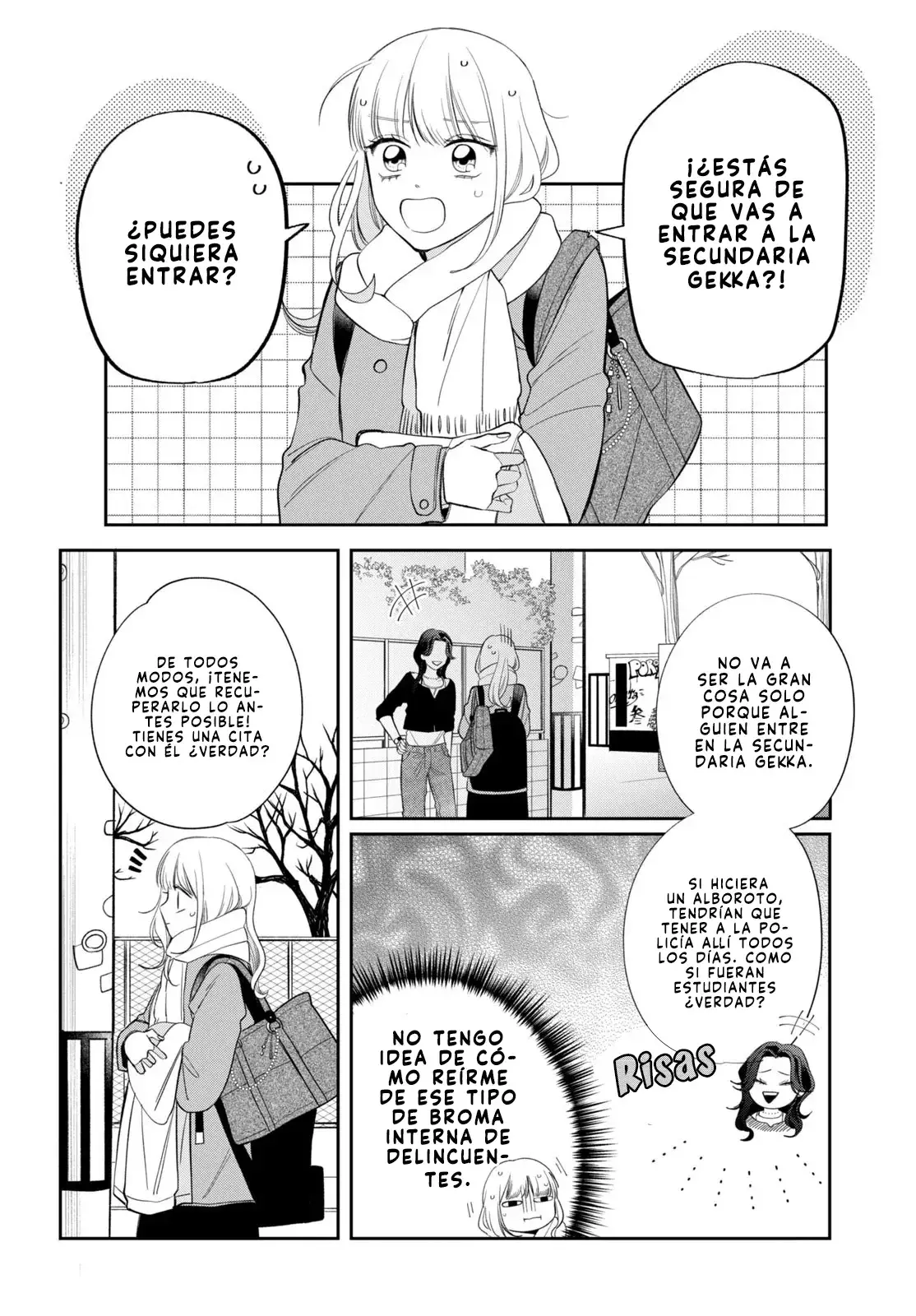 Megane, Tokidoki, Yankee-kun Capitulo 36: Momose y Kusunoki-kun página 29