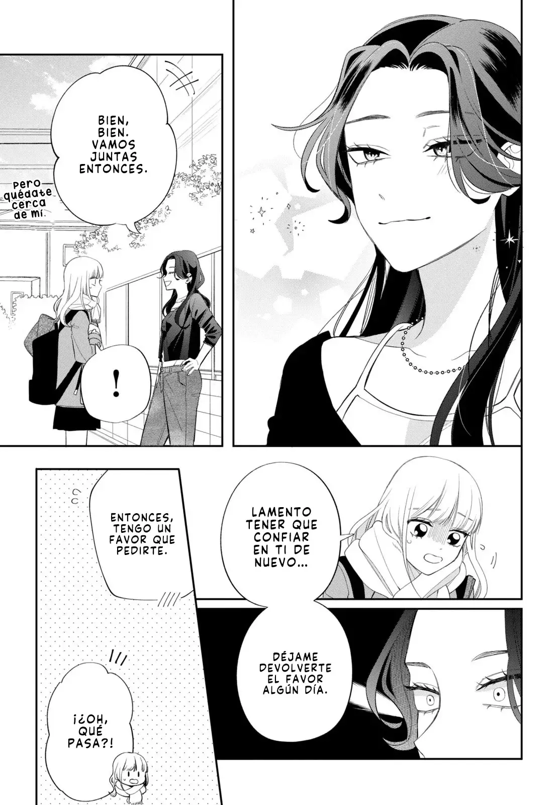 Megane, Tokidoki, Yankee-kun Capitulo 36: Momose y Kusunoki-kun página 34