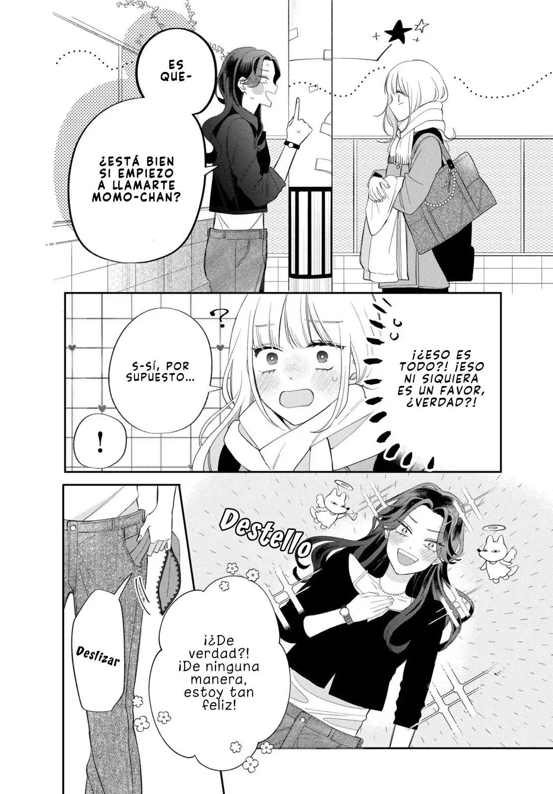Megane, Tokidoki, Yankee-kun Capitulo 36: Momose y Kusunoki-kun página 35