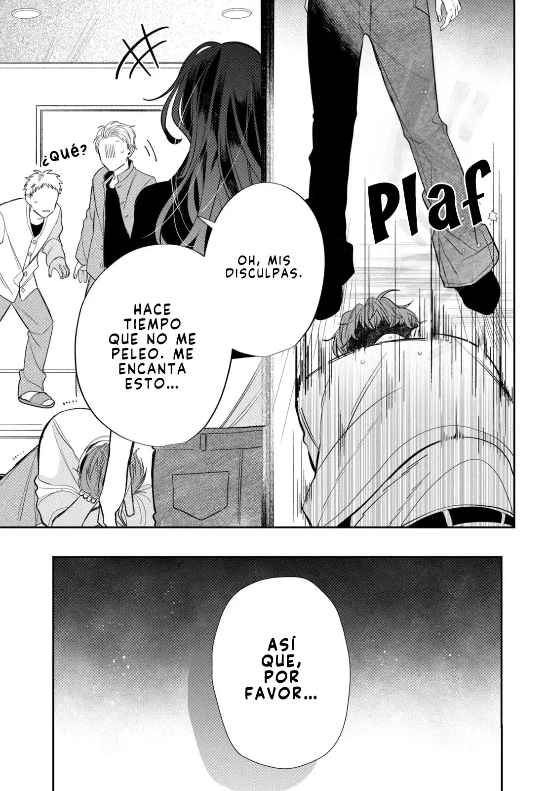 Megane, Tokidoki, Yankee-kun Capitulo 36: Momose y Kusunoki-kun página 40