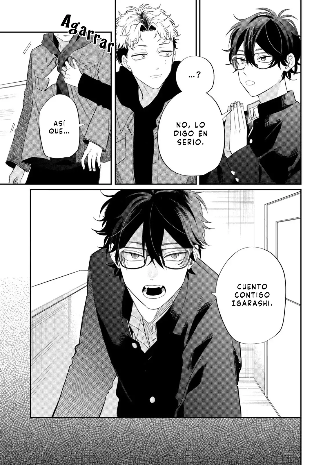 Megane, Tokidoki, Yankee-kun Capitulo 36: Momose y Kusunoki-kun página 6