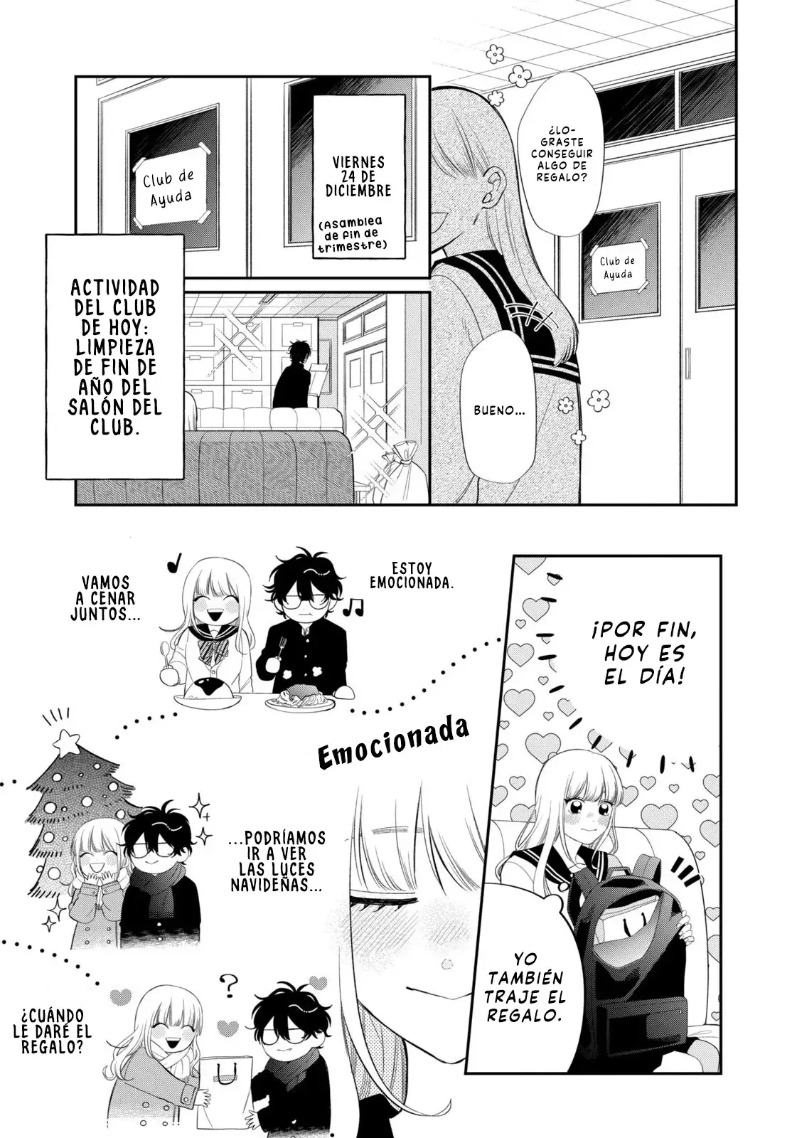 Megane, Tokidoki, Yankee-kun Capitulo 36: Momose y Kusunoki-kun página 8