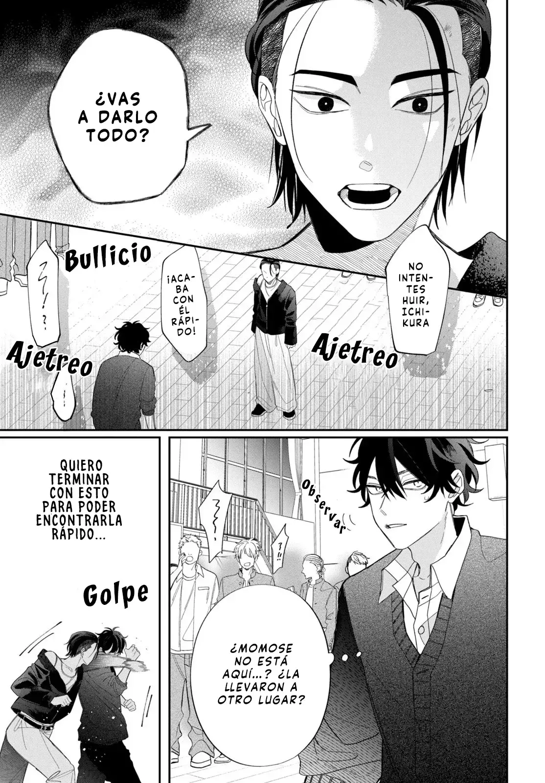 Megane, Tokidoki, Yankee-kun Capitulo 37: Secundaria Gekka 1-C página 10