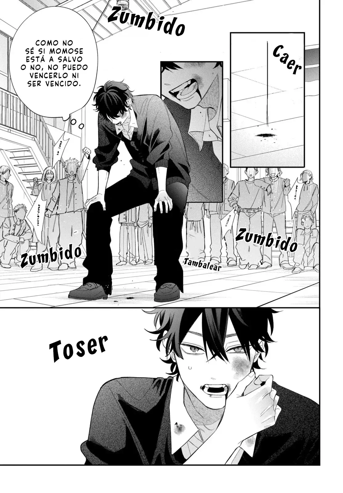 Megane, Tokidoki, Yankee-kun Capitulo 37: Secundaria Gekka 1-C página 14