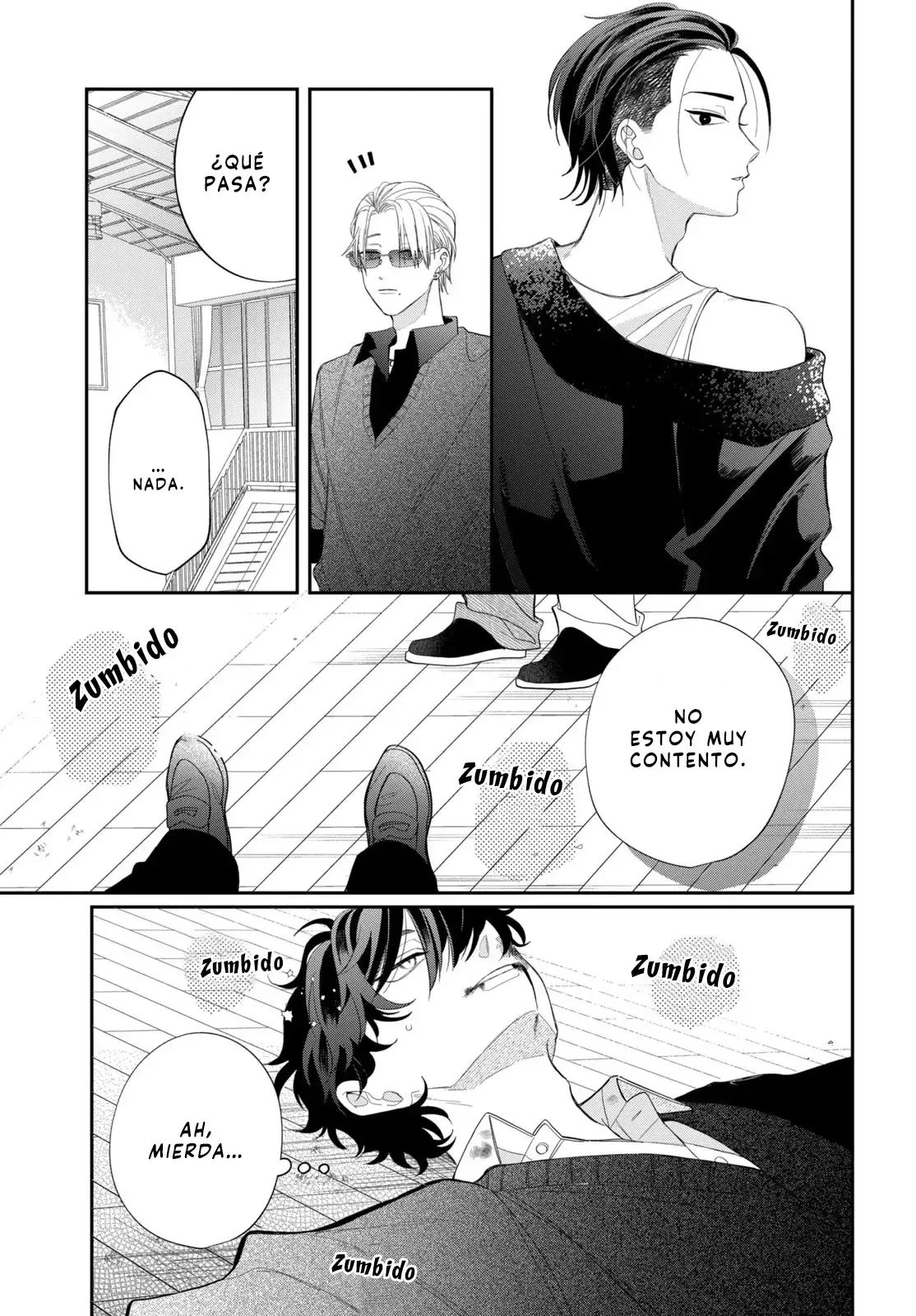 Megane, Tokidoki, Yankee-kun Capitulo 37: Secundaria Gekka 1-C página 18