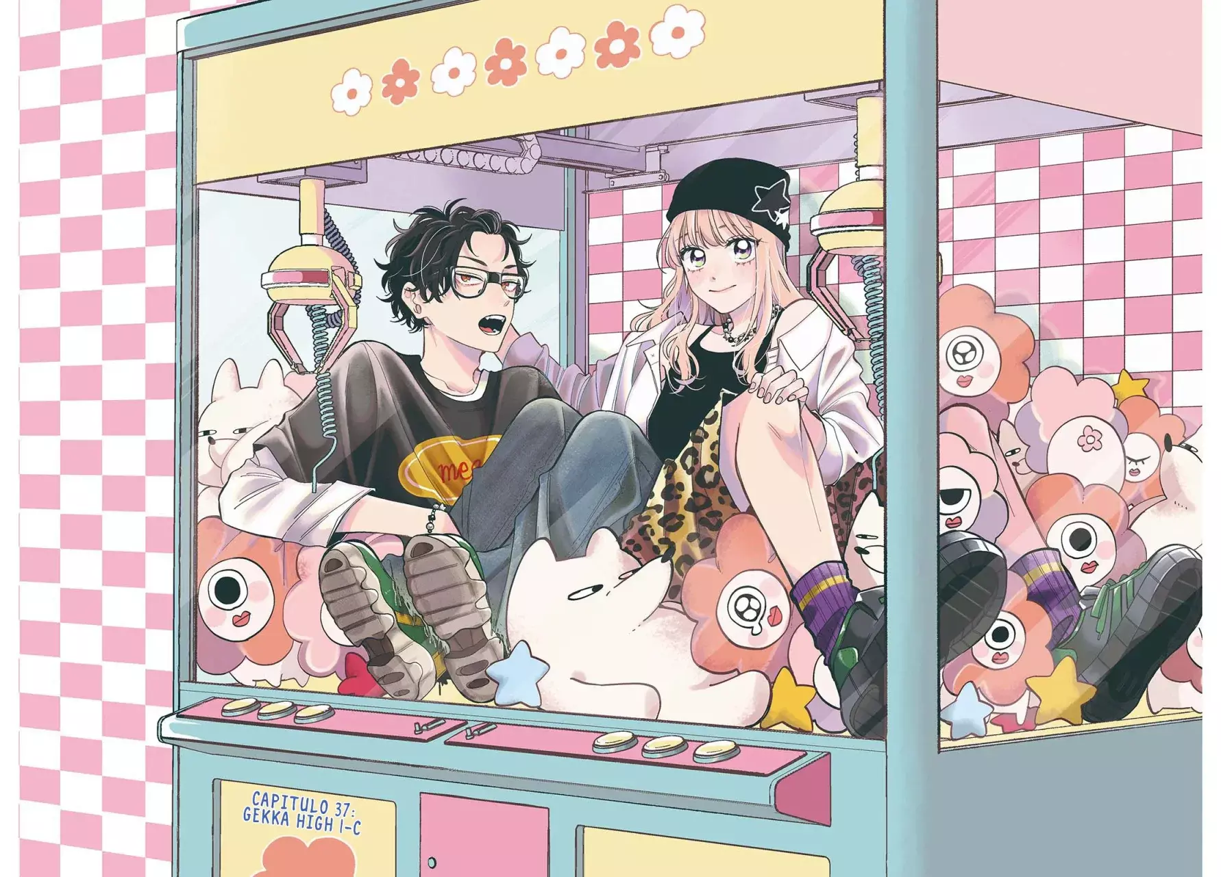 Megane, Tokidoki, Yankee-kun Capitulo 37: Secundaria Gekka 1-C página 2