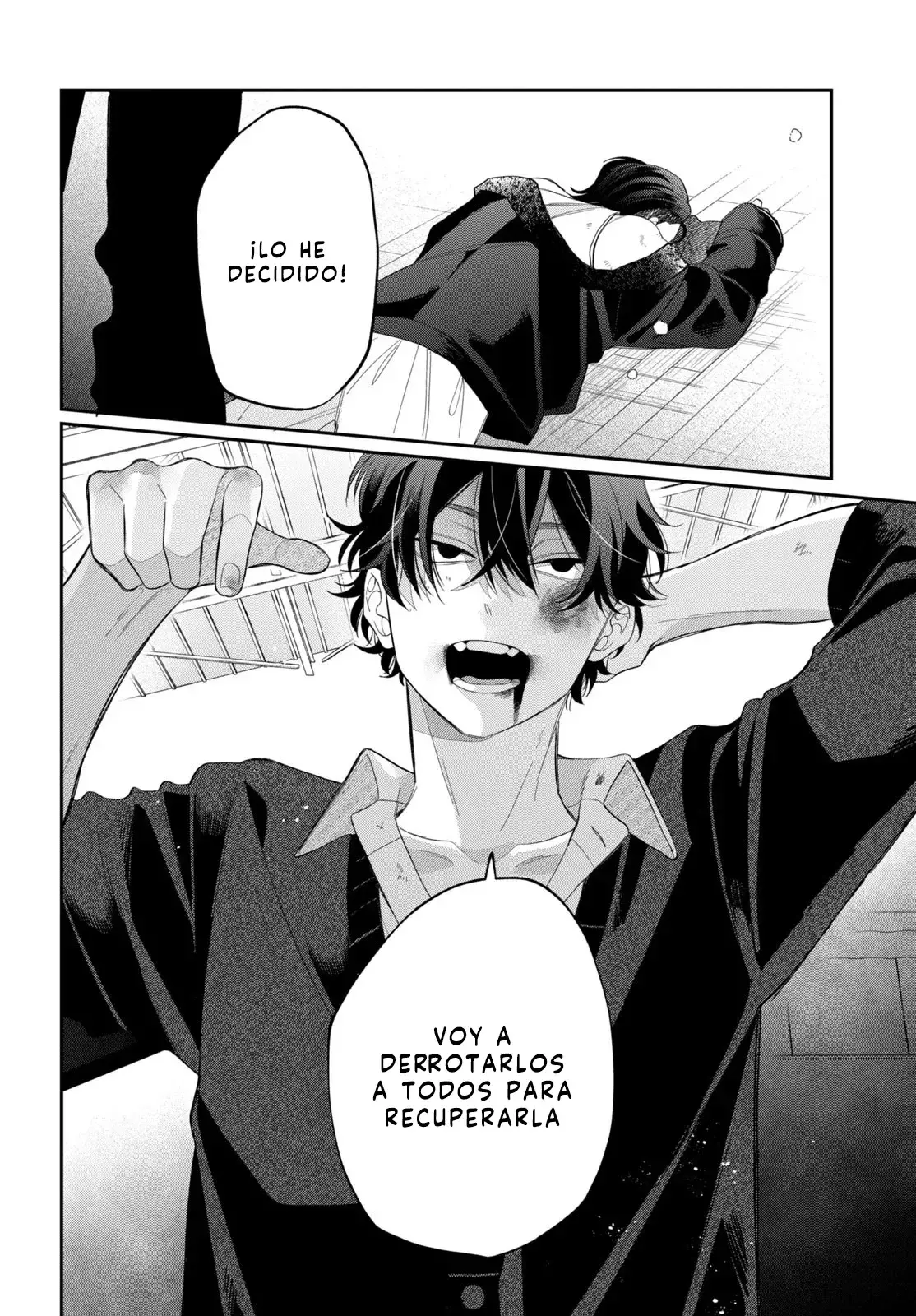 Megane, Tokidoki, Yankee-kun Capitulo 37: Secundaria Gekka 1-C página 23