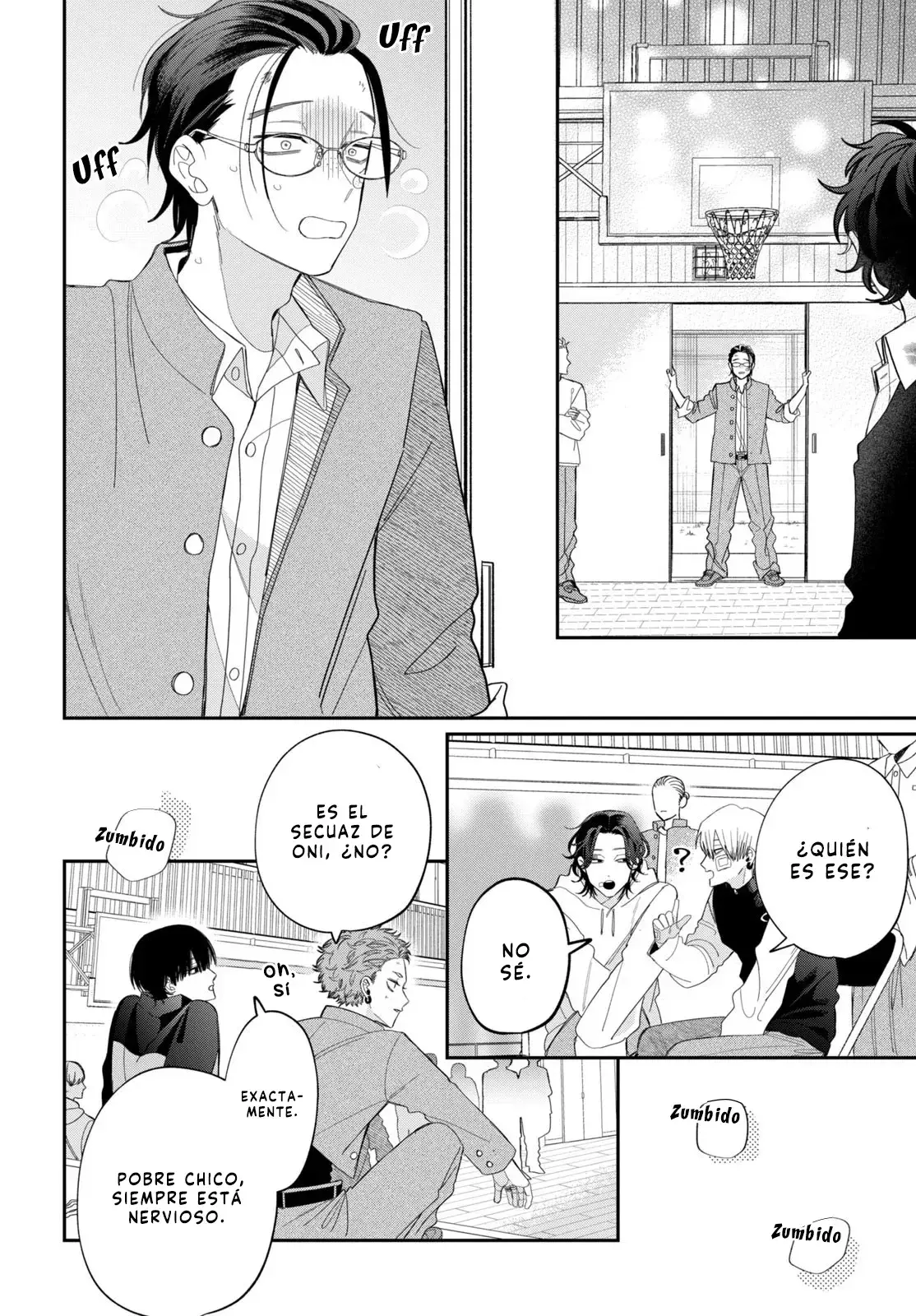 Megane, Tokidoki, Yankee-kun Capitulo 37: Secundaria Gekka 1-C página 25