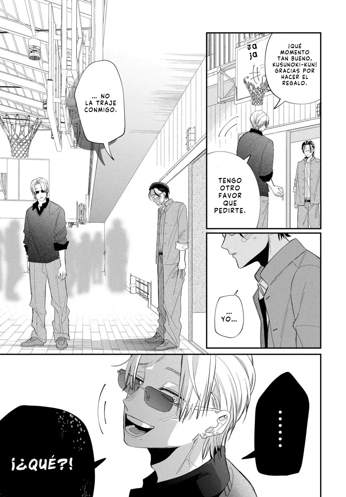 Megane, Tokidoki, Yankee-kun Capitulo 37: Secundaria Gekka 1-C página 26