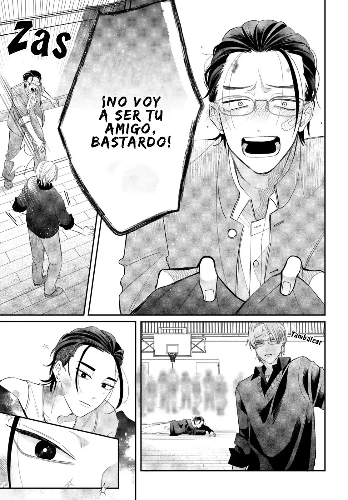 Megane, Tokidoki, Yankee-kun Capitulo 37: Secundaria Gekka 1-C página 30