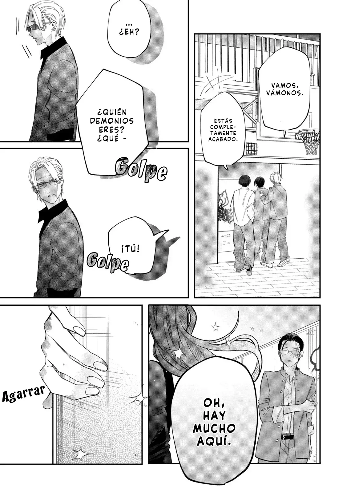 Megane, Tokidoki, Yankee-kun Capitulo 37: Secundaria Gekka 1-C página 32