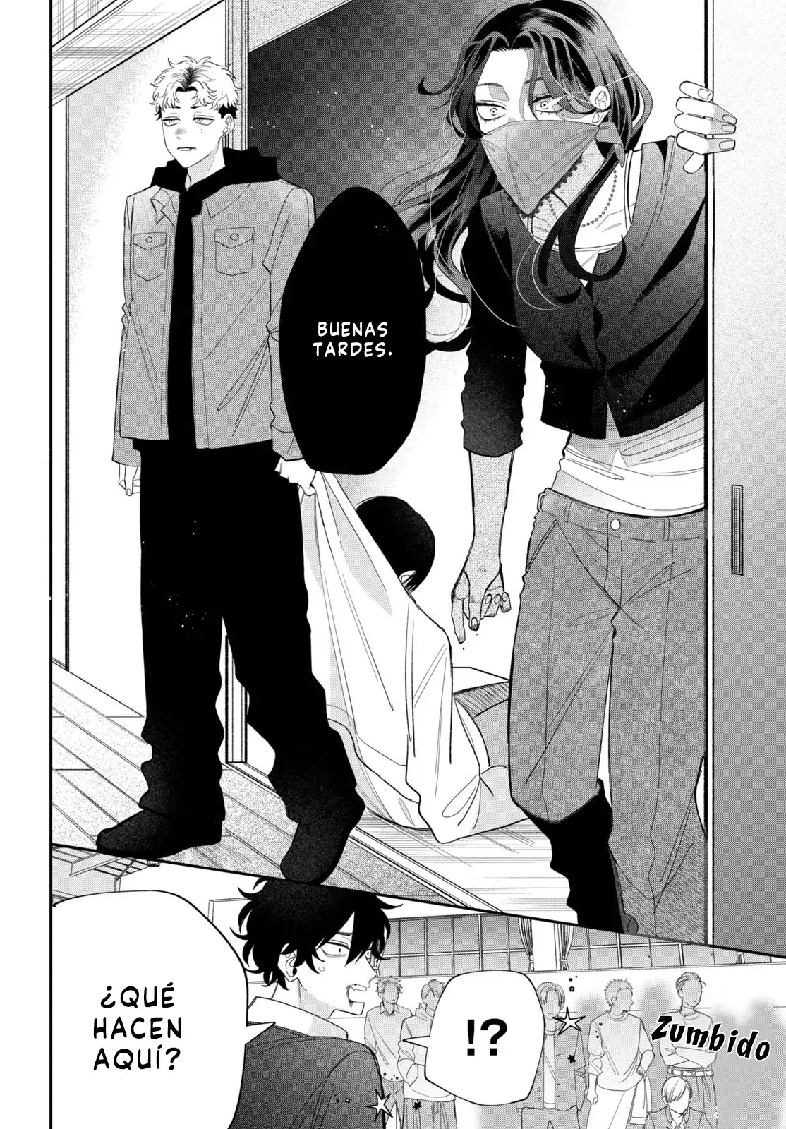 Megane, Tokidoki, Yankee-kun Capitulo 37: Secundaria Gekka 1-C página 33