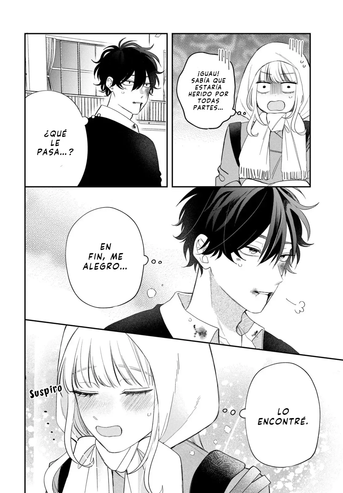 Megane, Tokidoki, Yankee-kun Capitulo 37: Secundaria Gekka 1-C página 35