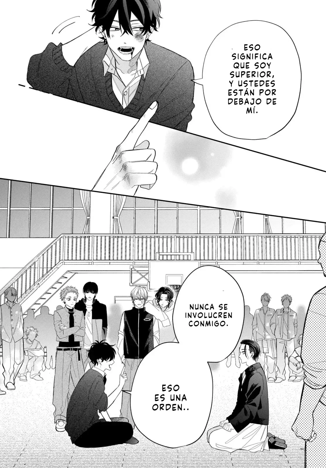 Megane, Tokidoki, Yankee-kun Capitulo 37: Secundaria Gekka 1-C página 41