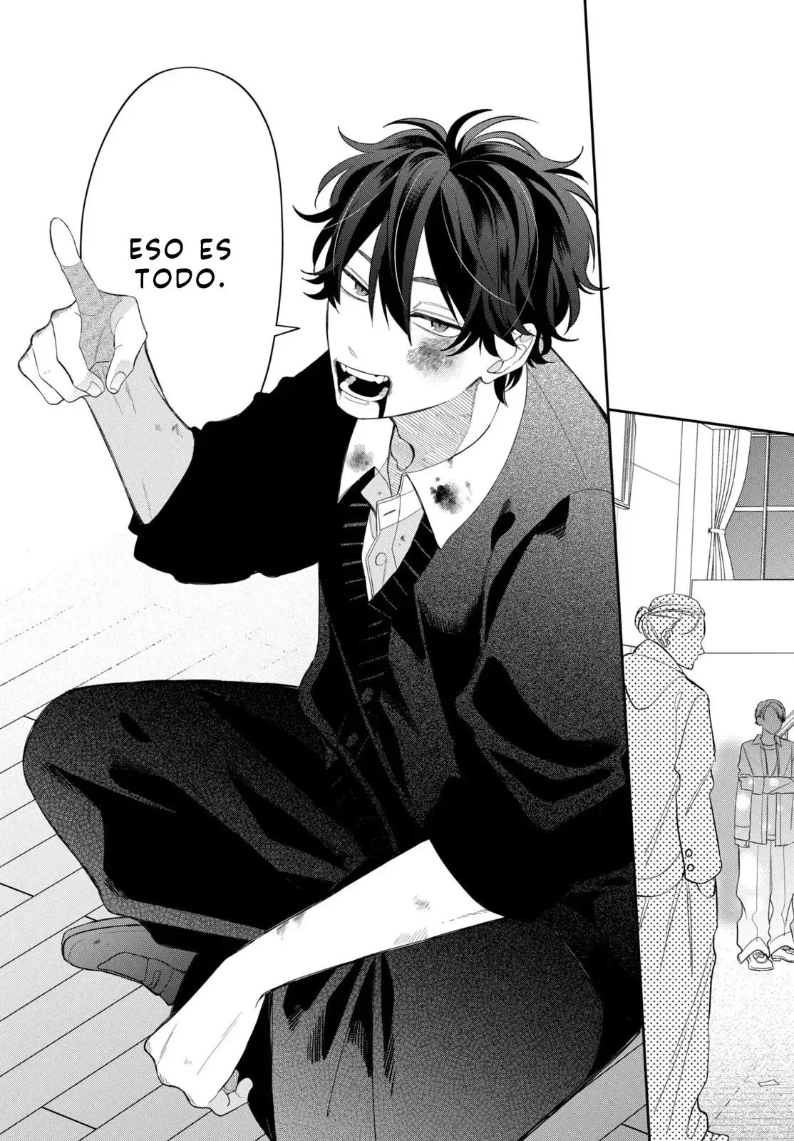 Megane, Tokidoki, Yankee-kun Capitulo 37: Secundaria Gekka 1-C página 42