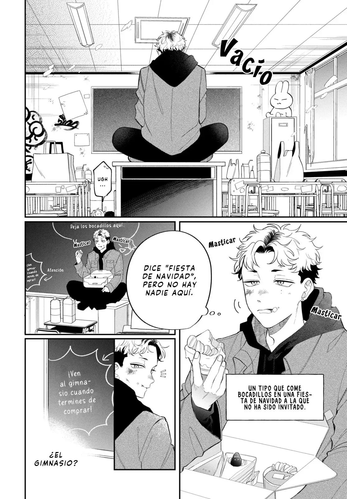 Megane, Tokidoki, Yankee-kun Capitulo 37: Secundaria Gekka 1-C página 5