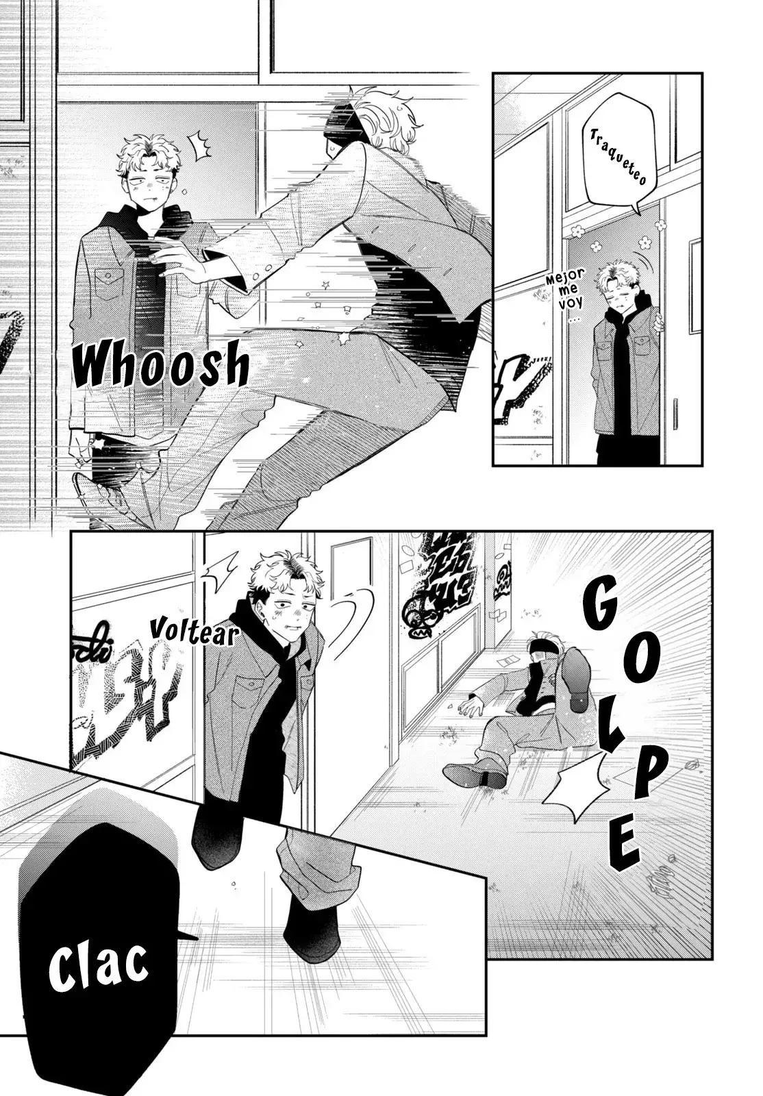 Megane, Tokidoki, Yankee-kun Capitulo 37: Secundaria Gekka 1-C página 6