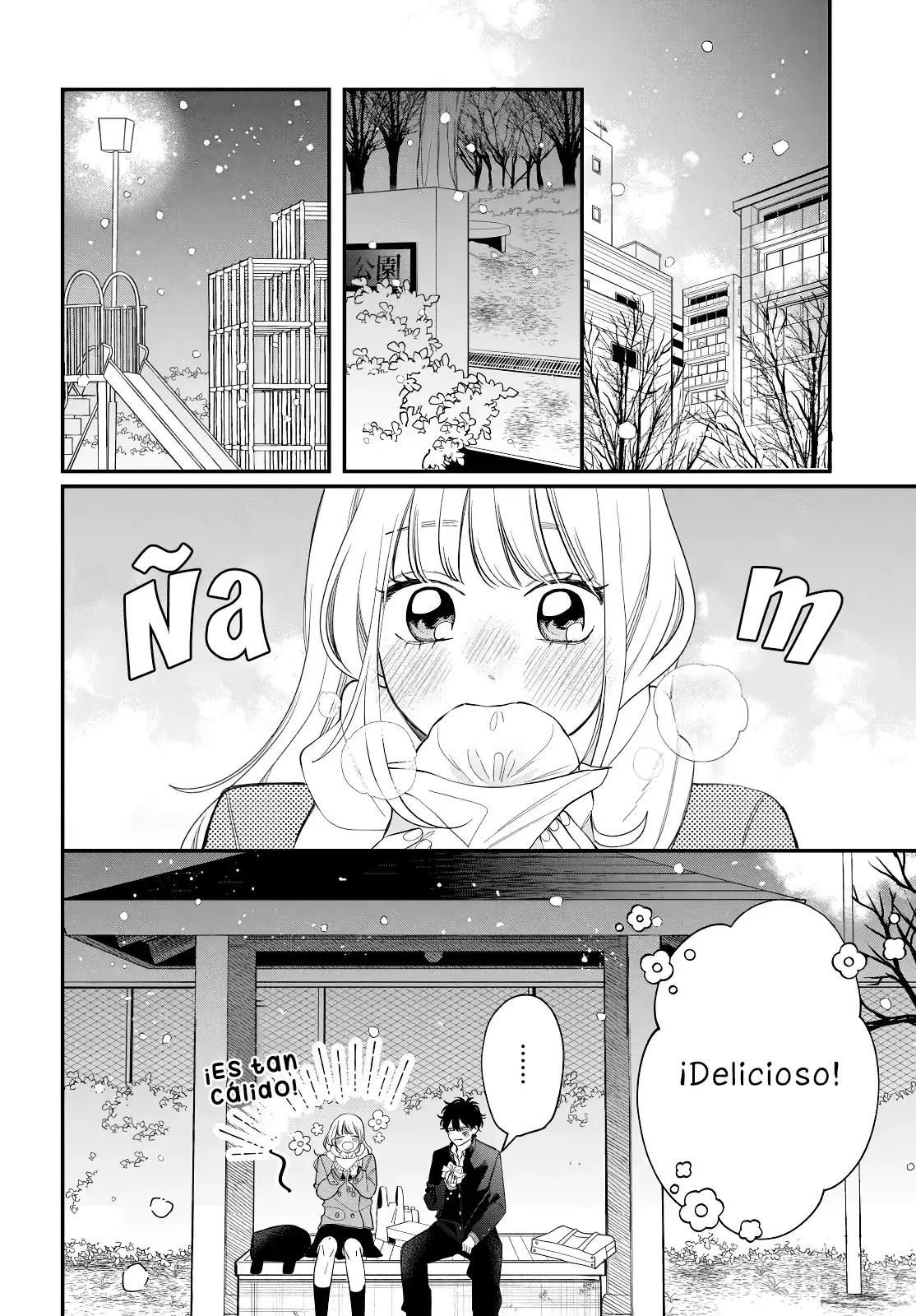 Megane, Tokidoki, Yankee-kun Capitulo 38: Regalo página 18