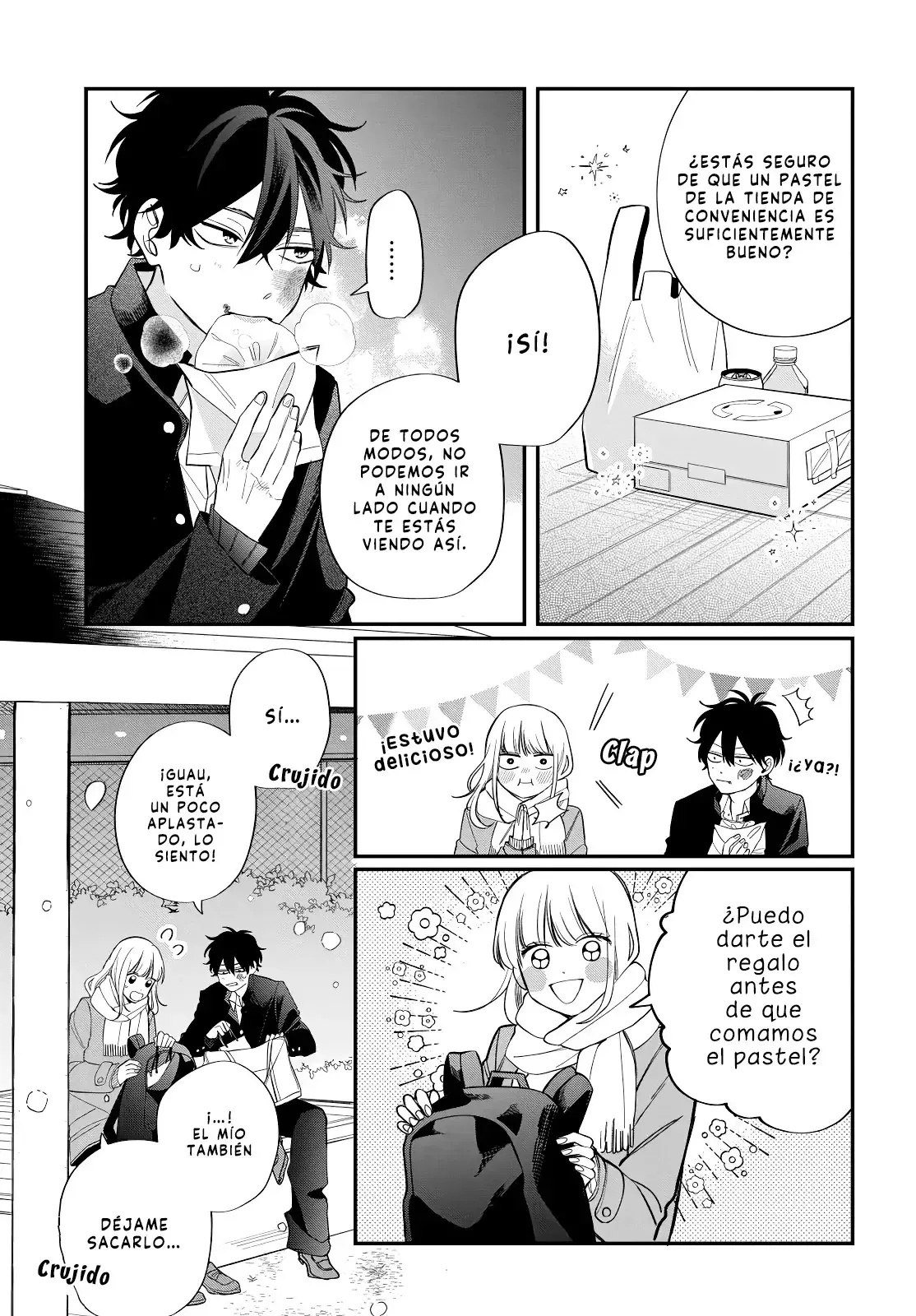 Megane, Tokidoki, Yankee-kun Capitulo 38: Regalo página 19