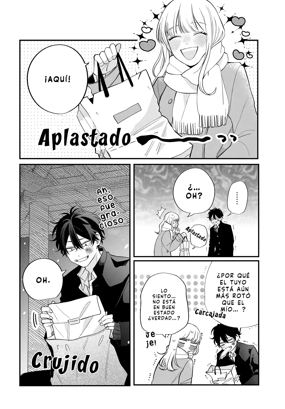 Megane, Tokidoki, Yankee-kun Capitulo 38: Regalo página 20