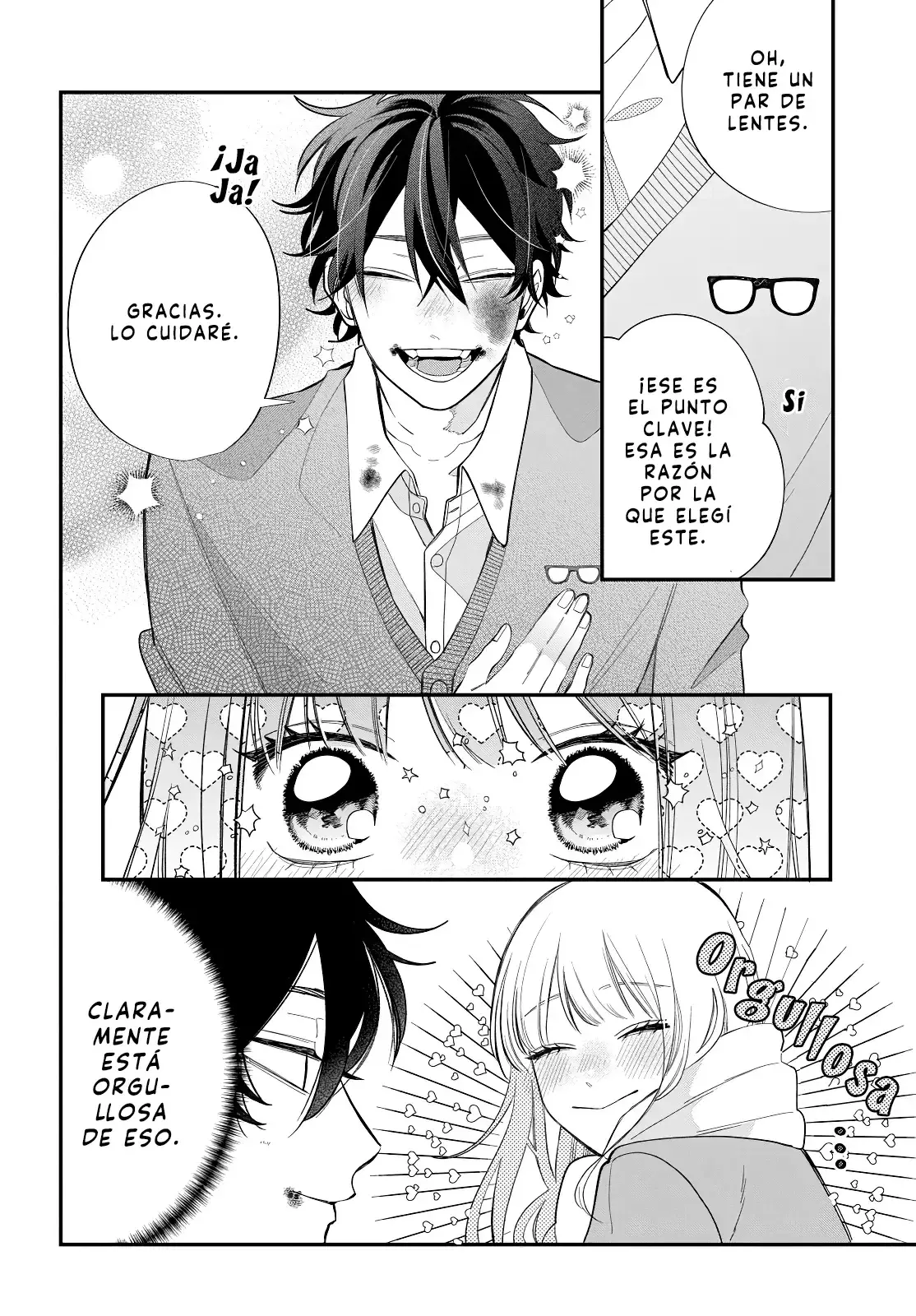 Megane, Tokidoki, Yankee-kun Capitulo 38: Regalo página 22