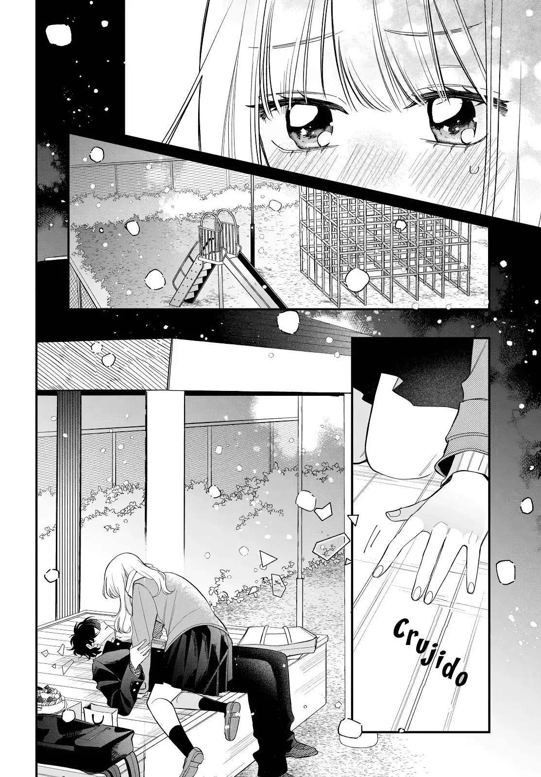 Megane, Tokidoki, Yankee-kun Capitulo 38: Regalo página 34