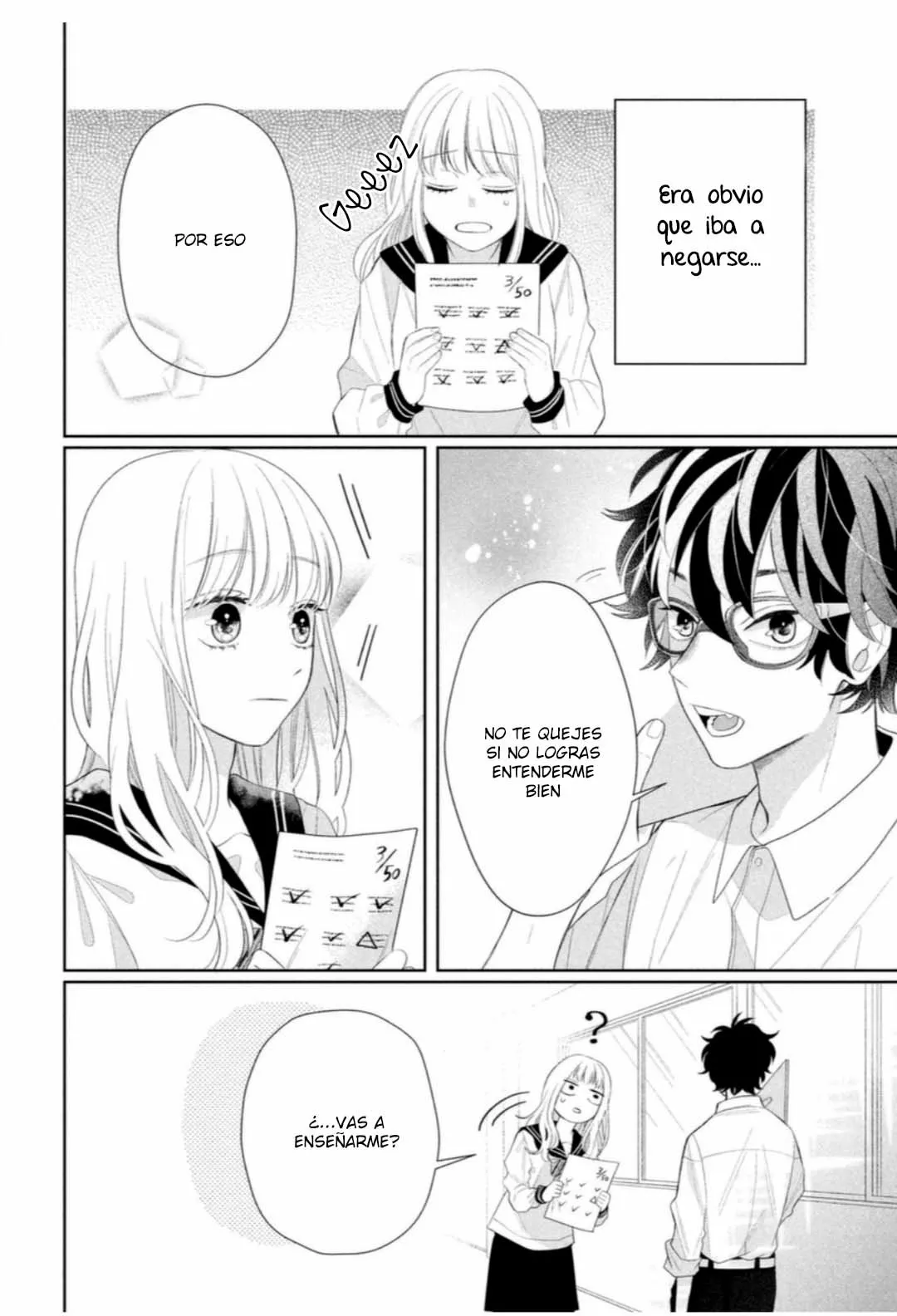 Megane, Tokidoki, Yankee-kun Capitulo 4: ¿Linda y...? página 12