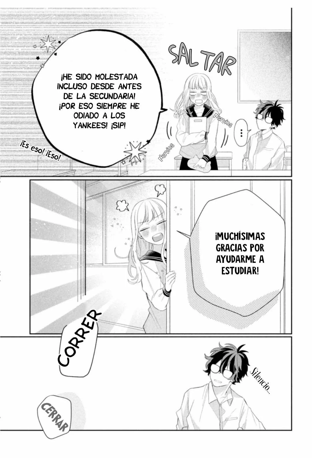 Megane, Tokidoki, Yankee-kun Capitulo 4: ¿Linda y...? página 29