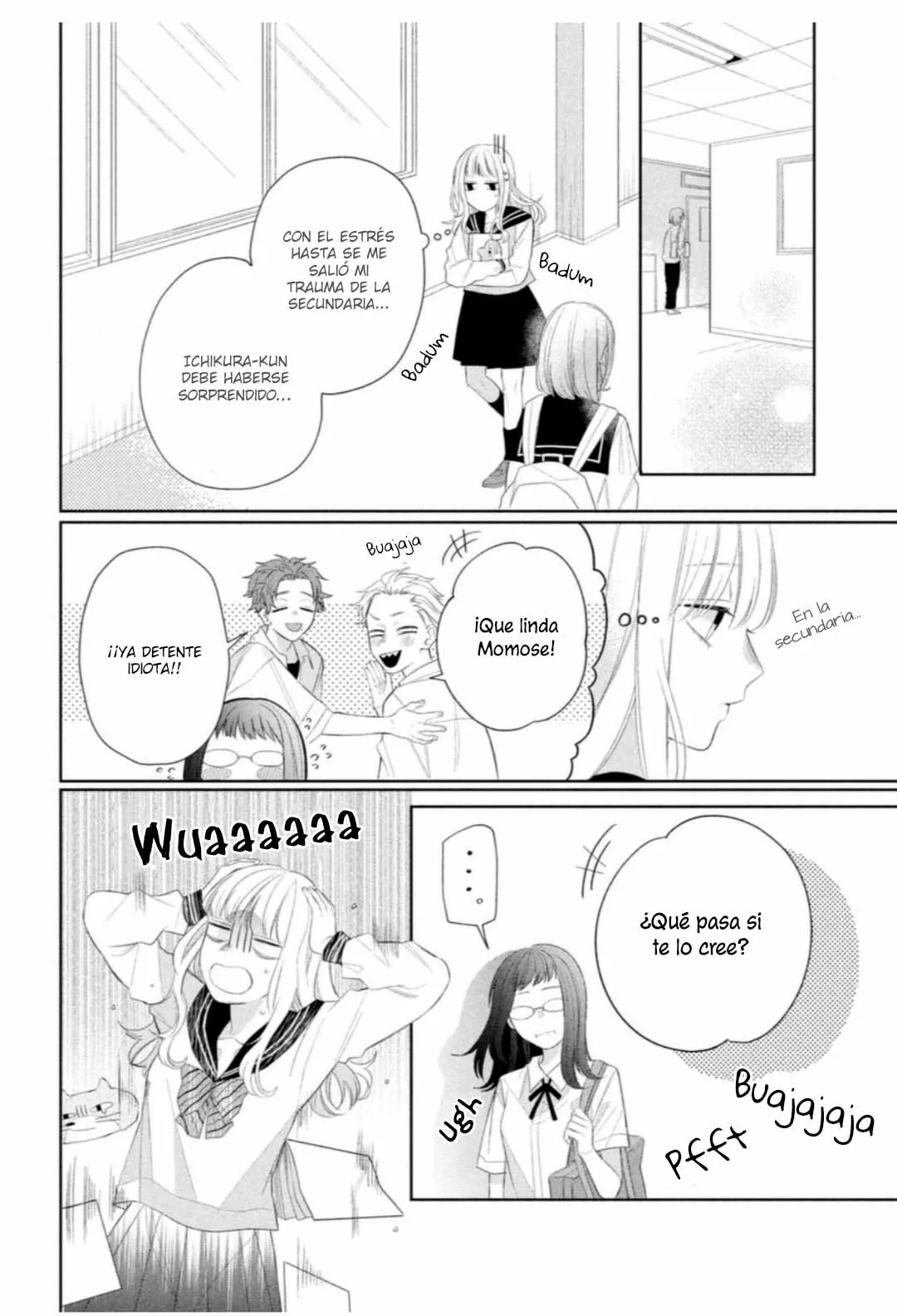 Megane, Tokidoki, Yankee-kun Capitulo 4: ¿Linda y...? página 30