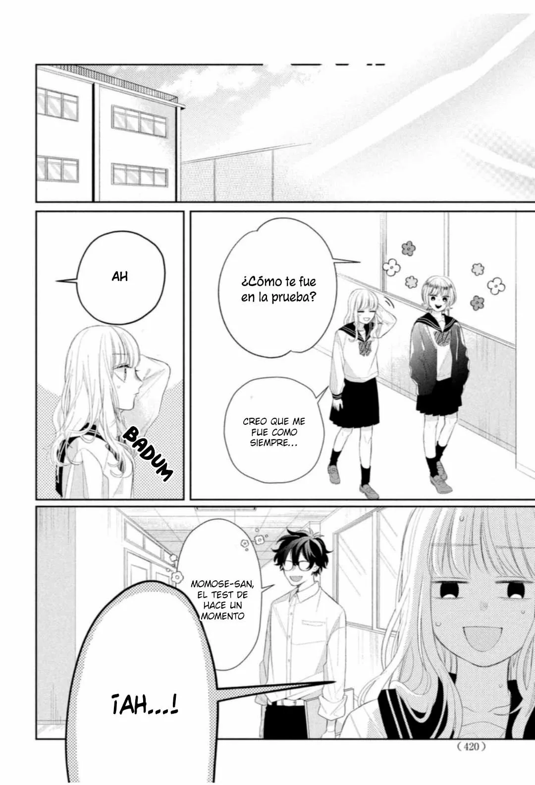 Megane, Tokidoki, Yankee-kun Capitulo 4: ¿Linda y...? página 32