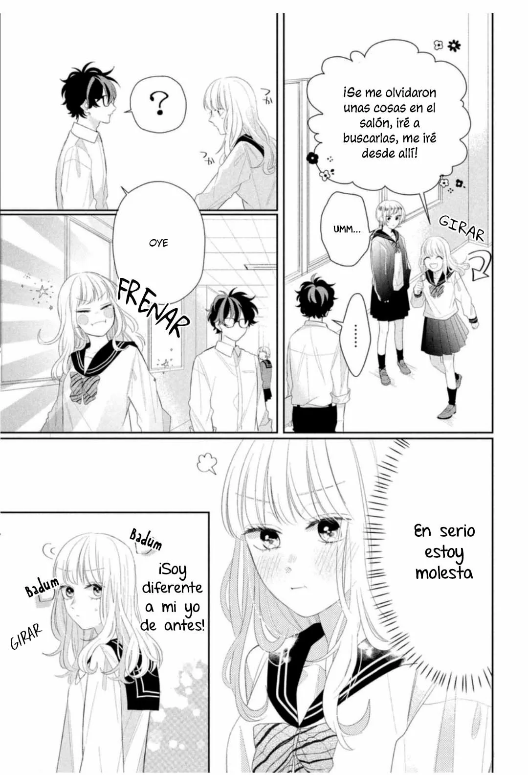 Megane, Tokidoki, Yankee-kun Capitulo 4: ¿Linda y...? página 33
