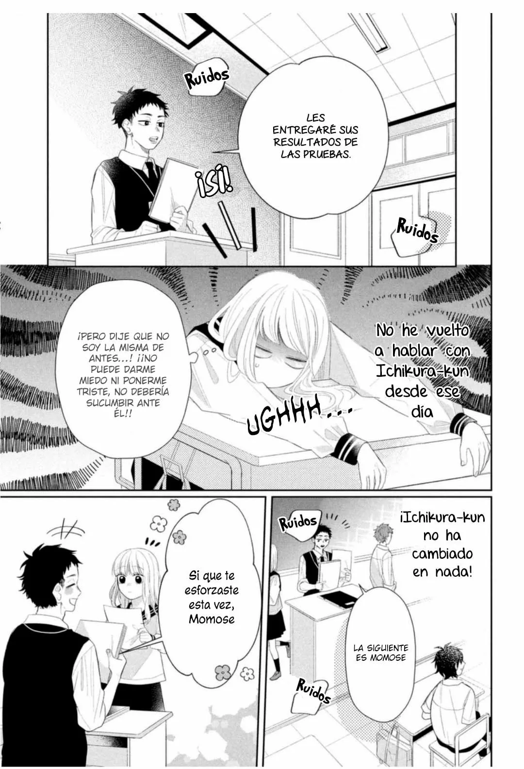 Megane, Tokidoki, Yankee-kun Capitulo 4: ¿Linda y...? página 35