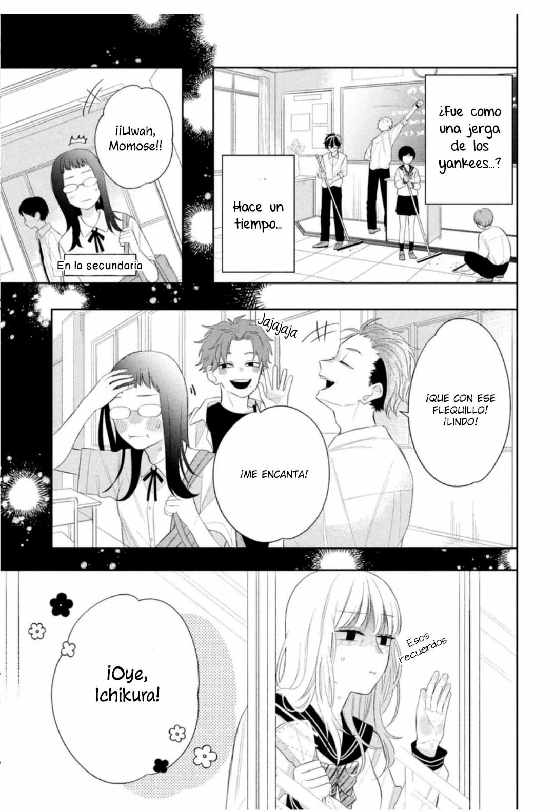 Megane, Tokidoki, Yankee-kun Capitulo 4: ¿Linda y...? página 5
