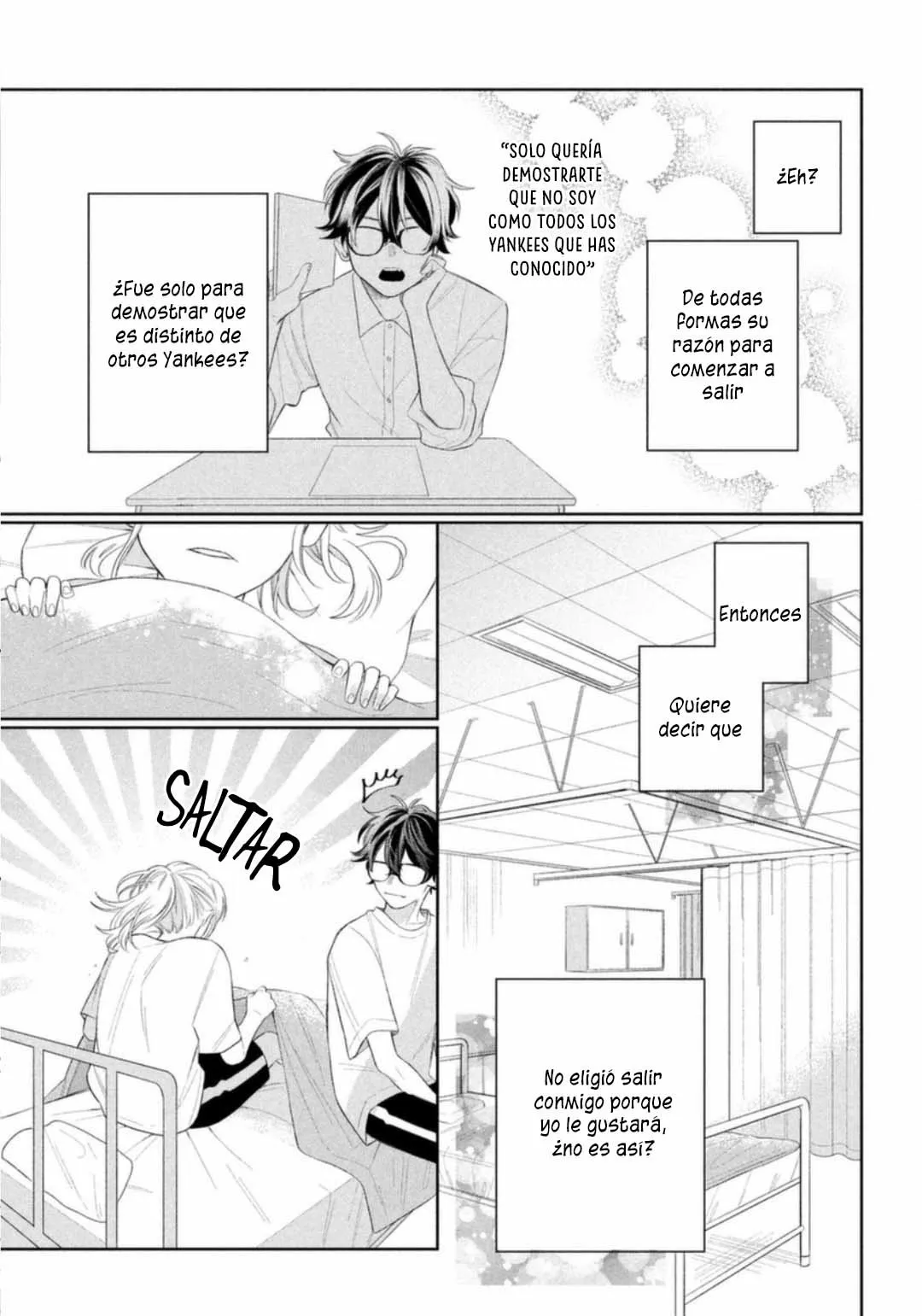 Megane, Tokidoki, Yankee-kun Capitulo 5: ¿Me hice su novia? página 30