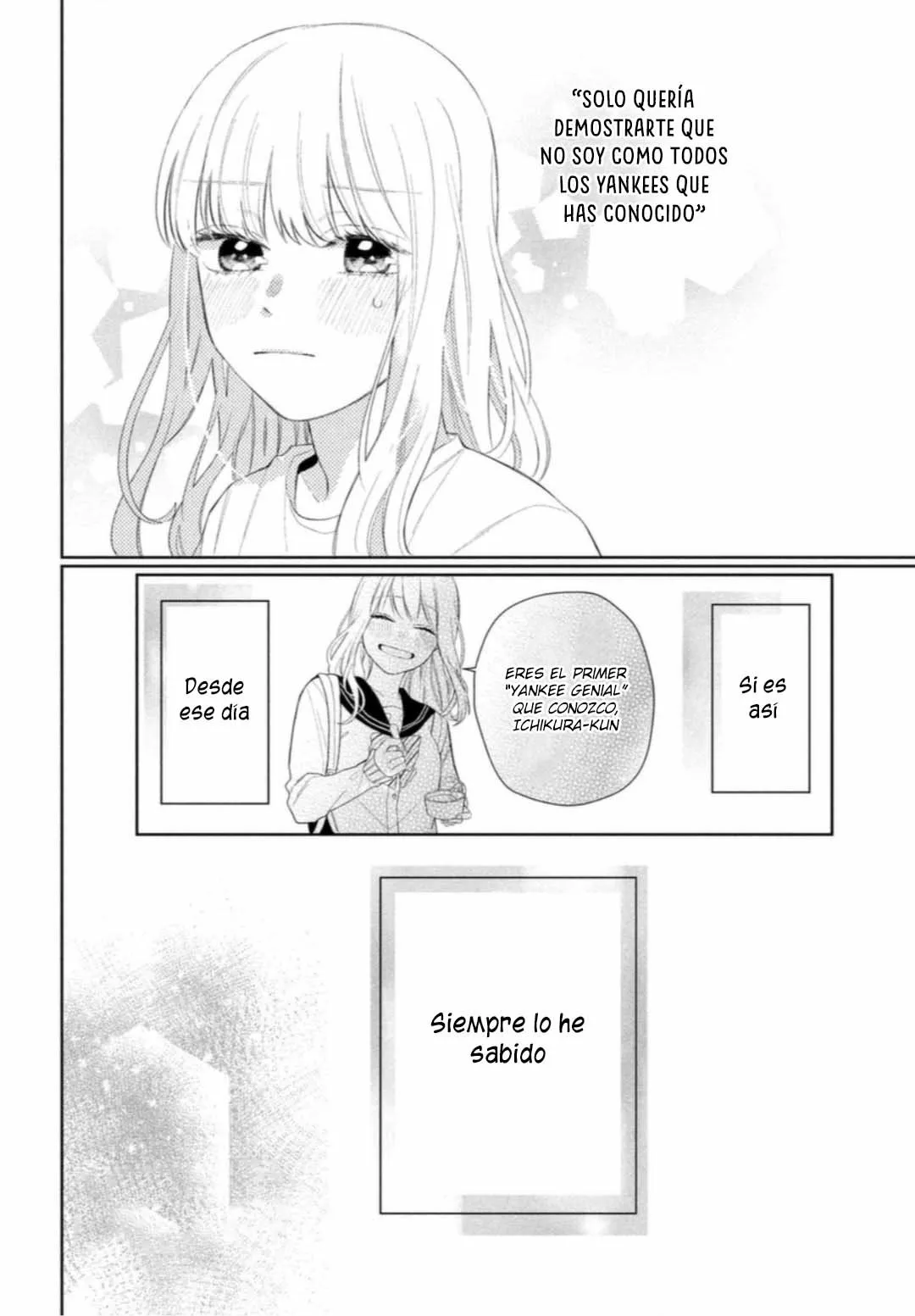 Megane, Tokidoki, Yankee-kun Capitulo 5: ¿Me hice su novia? página 43
