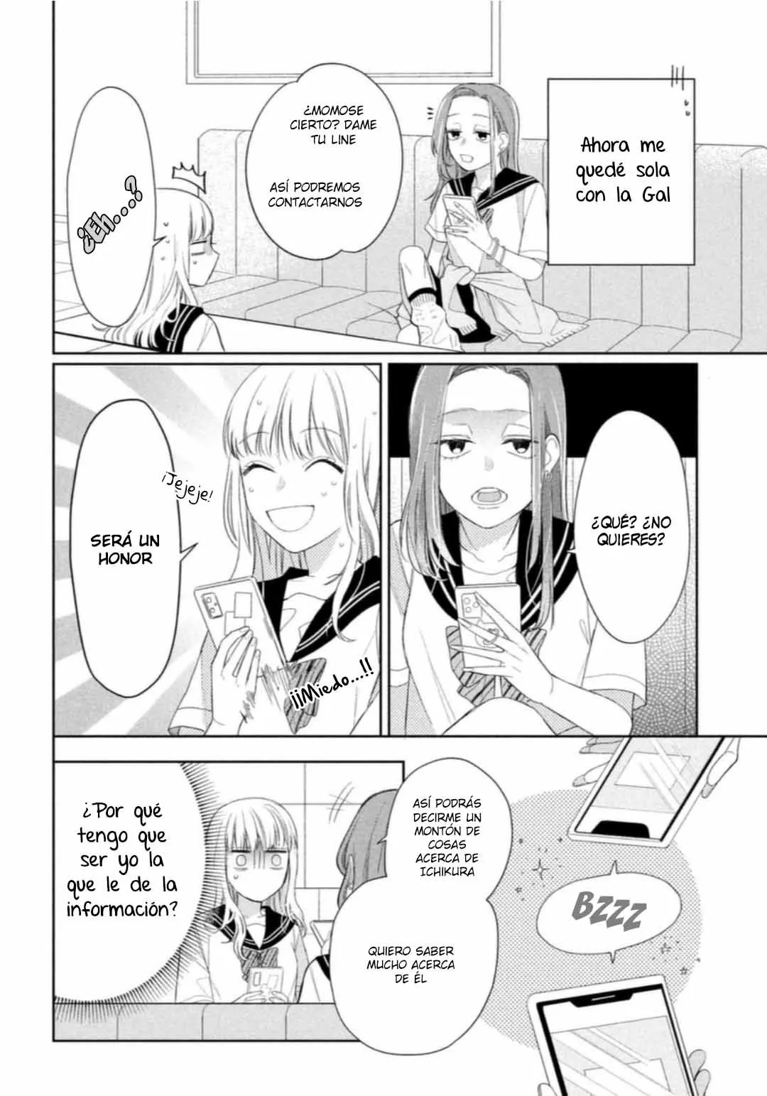 Megane, Tokidoki, Yankee-kun Capitulo 6: La llegada de la Gal página 14