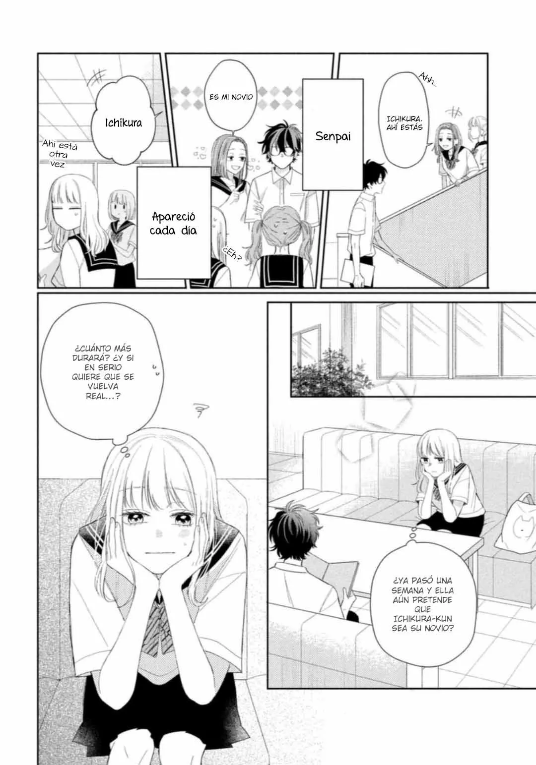 Megane, Tokidoki, Yankee-kun Capitulo 6: La llegada de la Gal página 28