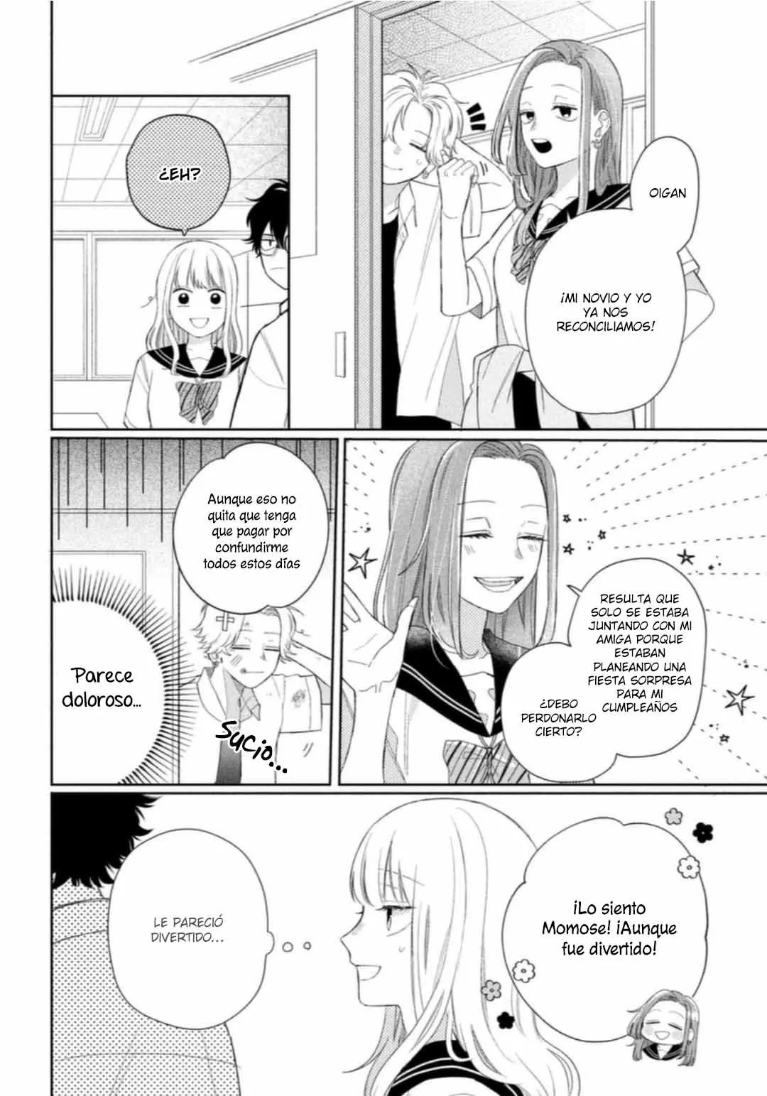 Megane, Tokidoki, Yankee-kun Capitulo 6: La llegada de la Gal página 34