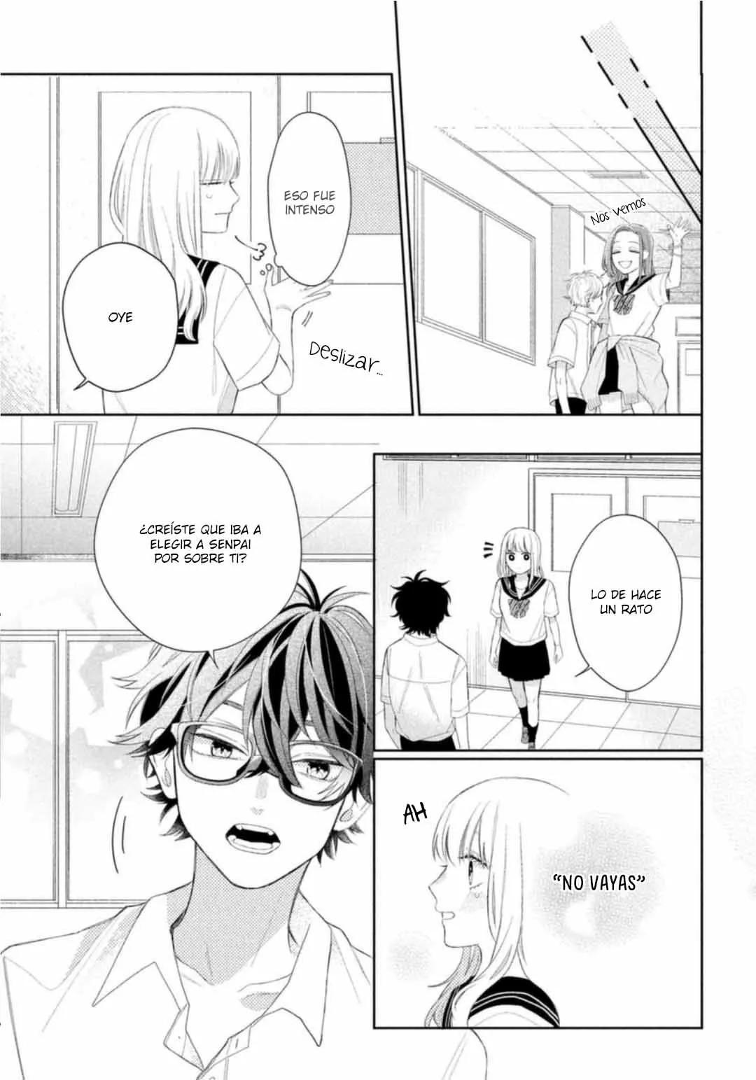 Megane, Tokidoki, Yankee-kun Capitulo 6: La llegada de la Gal página 35