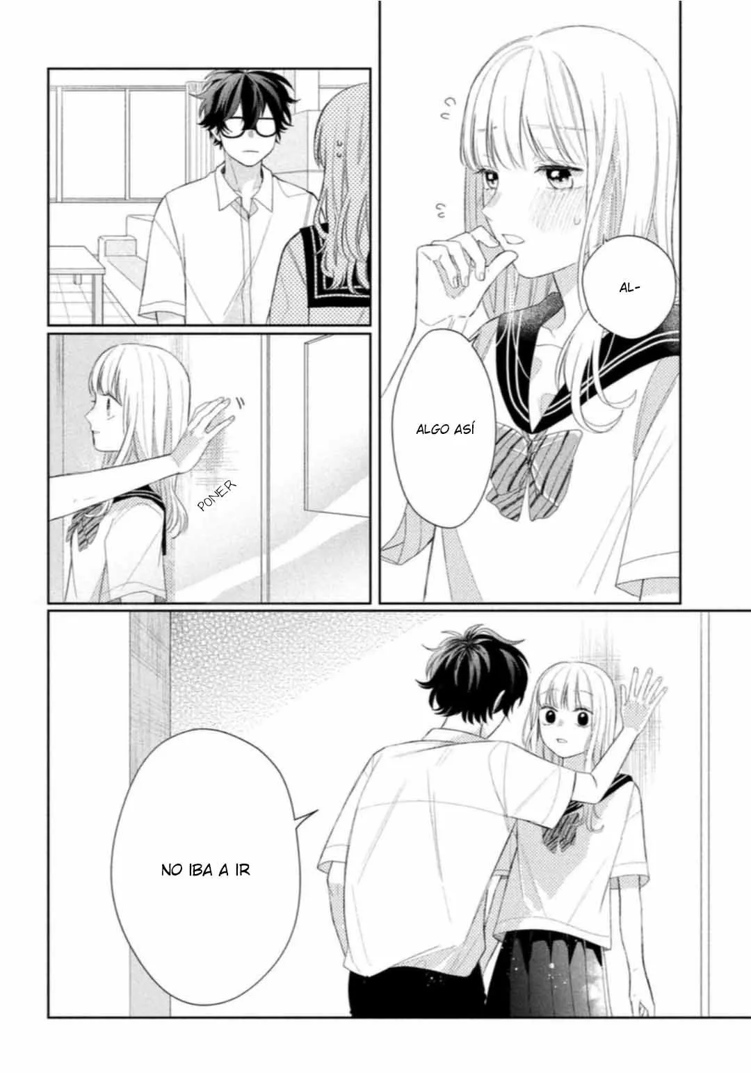 Megane, Tokidoki, Yankee-kun Capitulo 6: La llegada de la Gal página 36