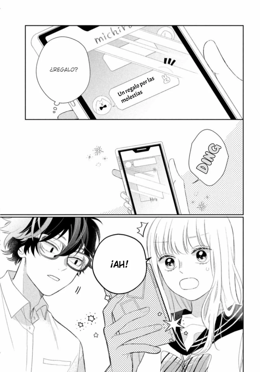 Megane, Tokidoki, Yankee-kun Capitulo 6: La llegada de la Gal página 41
