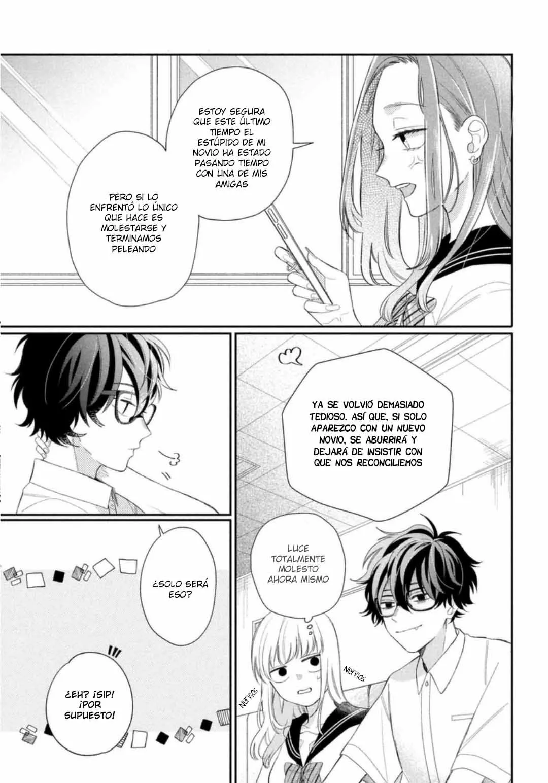 Megane, Tokidoki, Yankee-kun Capitulo 6: La llegada de la Gal página 7