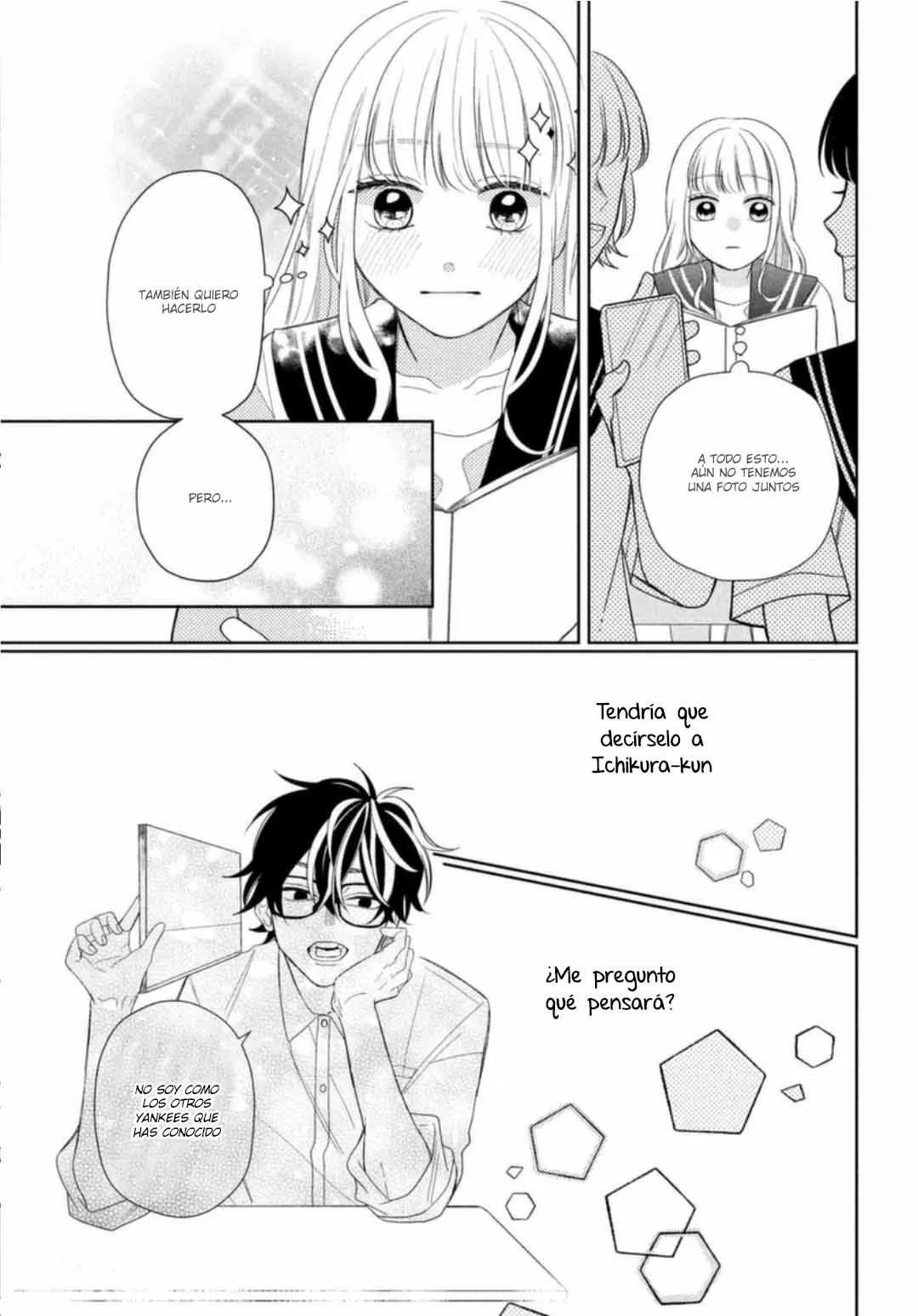 Megane, Tokidoki, Yankee-kun Capitulo 7: El Yankee y los animales página 11