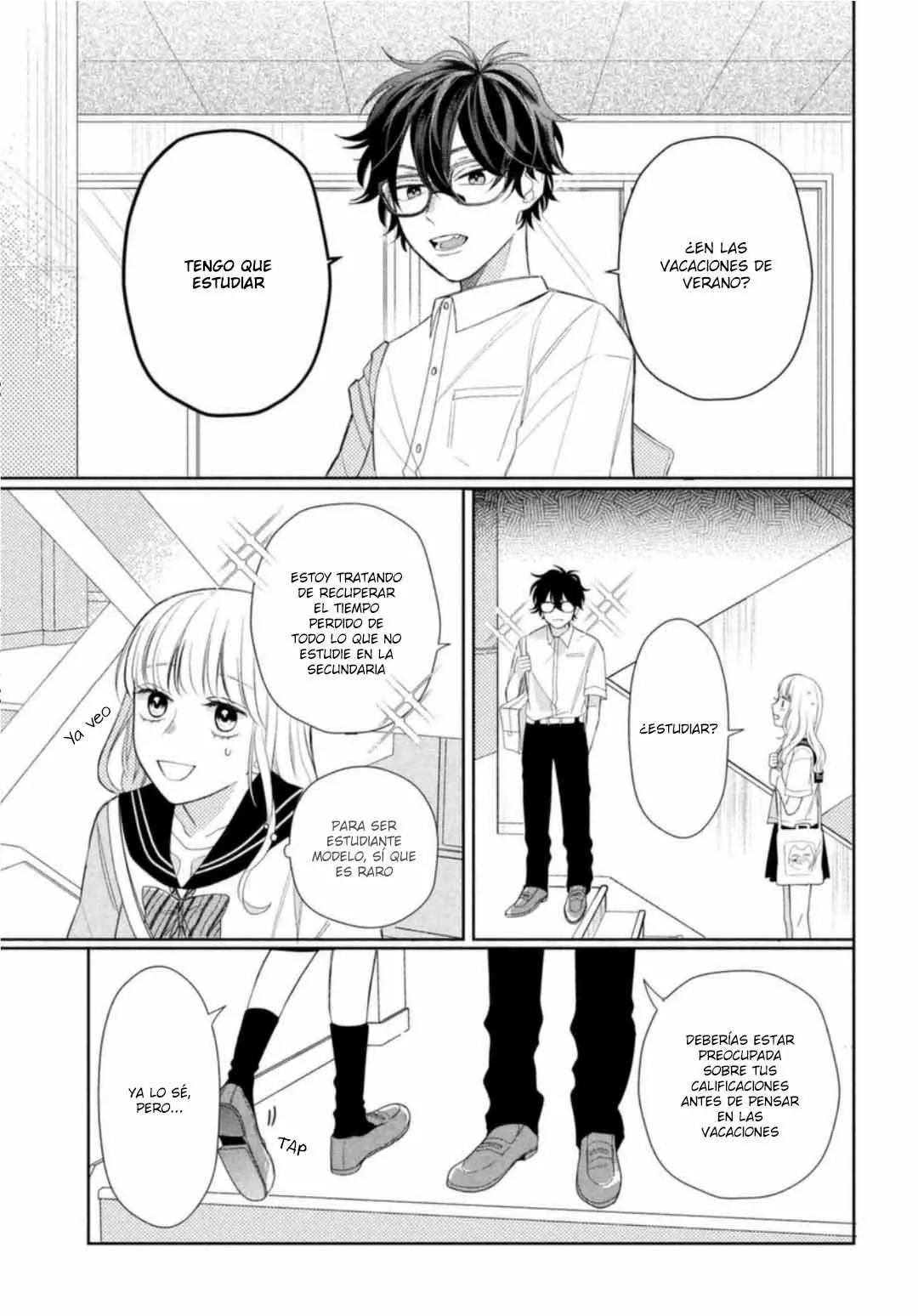 Megane, Tokidoki, Yankee-kun Capitulo 7: El Yankee y los animales página 13