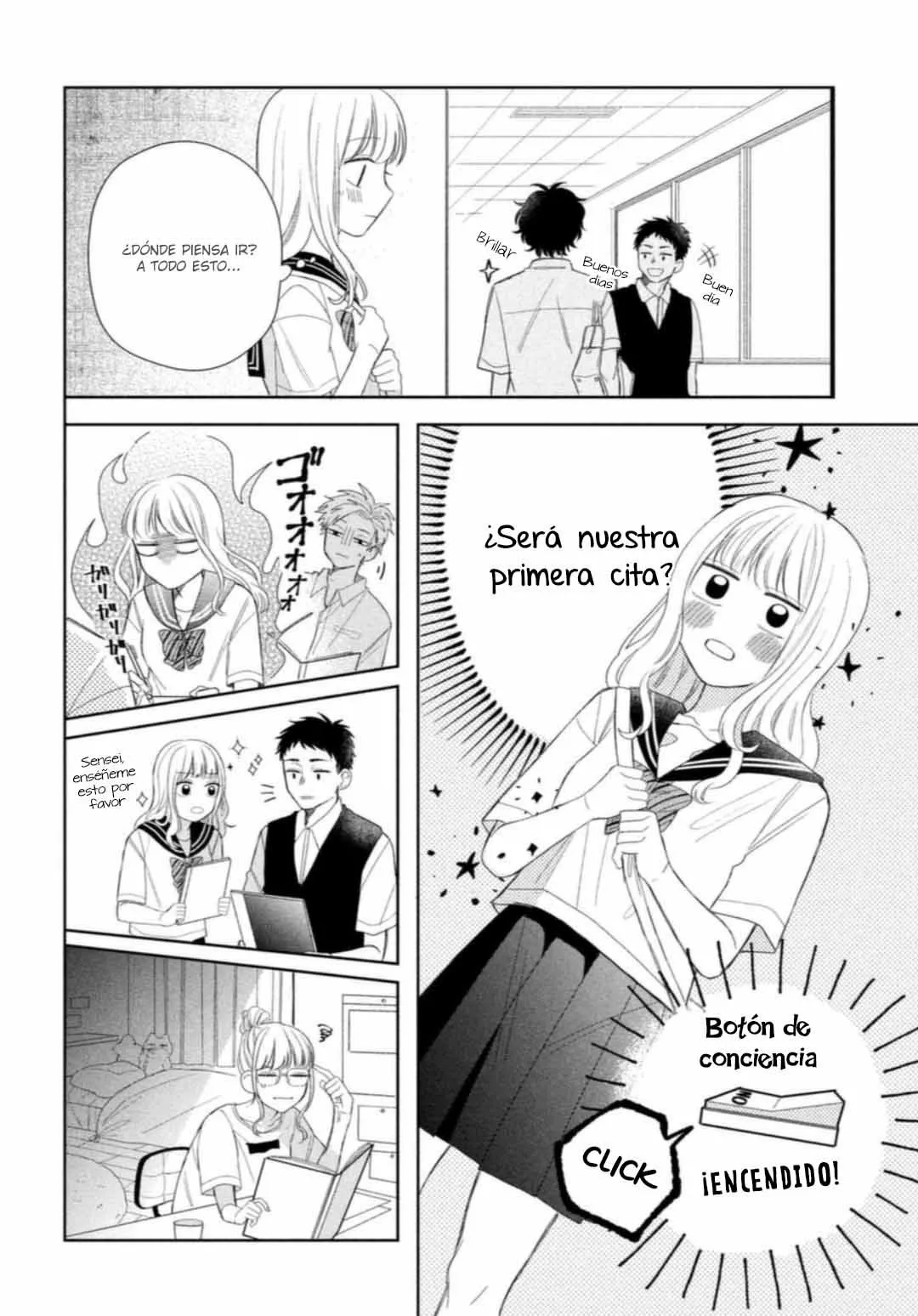 Megane, Tokidoki, Yankee-kun Capitulo 7: El Yankee y los animales página 16