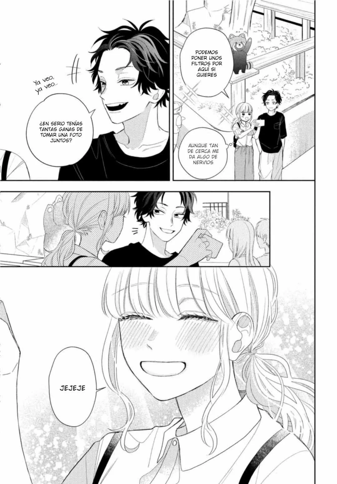 Megane, Tokidoki, Yankee-kun Capitulo 7: El Yankee y los animales página 31