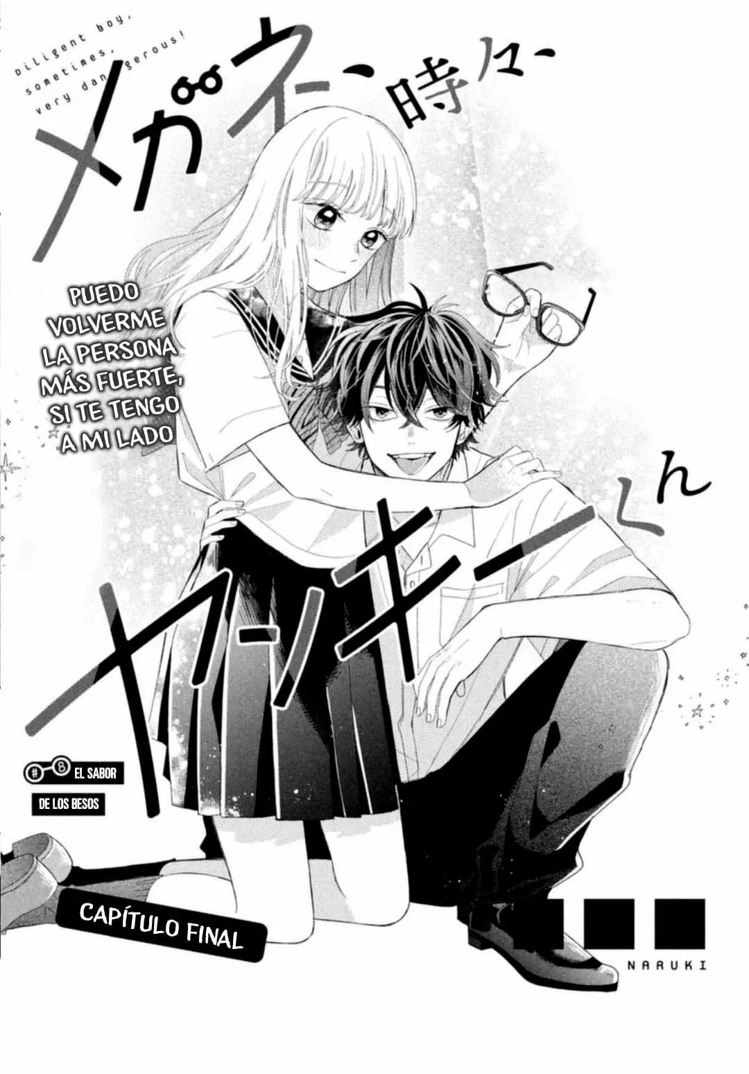 Megane, Tokidoki, Yankee-kun Capitulo 8: El Sabor de los Besos - Final página 3