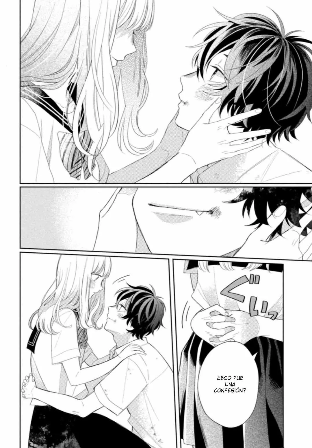 Megane, Tokidoki, Yankee-kun Capitulo 8: El Sabor de los Besos - Final página 38