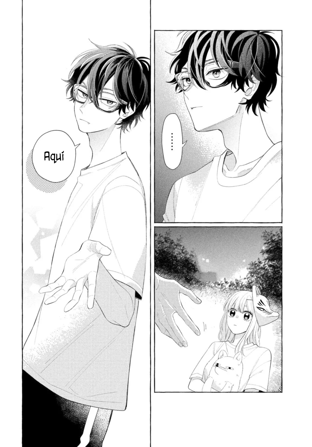 Megane, Tokidoki, Yankee-kun Capitulo 9: Festival de verano de los Yankees página 37
